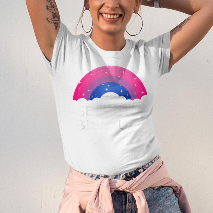 Secretly Bisexual Bi Introvert Bi Pride Antisocial LGBTQ Raglan Baseball Tee Unisex Jersey T-Shirt