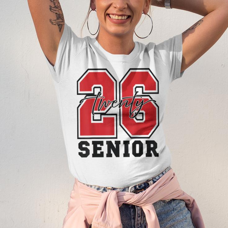 Senior 2026 Class Of 2026 School Graduation 2026 Merch Unisex Jersey T-Shirt