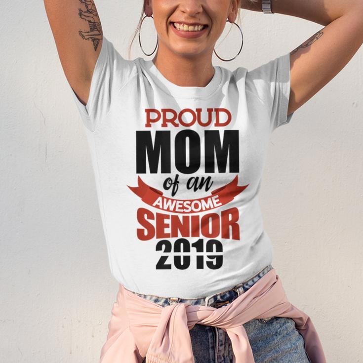 Senior Class Of 2019 Tshirt Graduation Awesome Mom Unisex Jersey T-Shirt