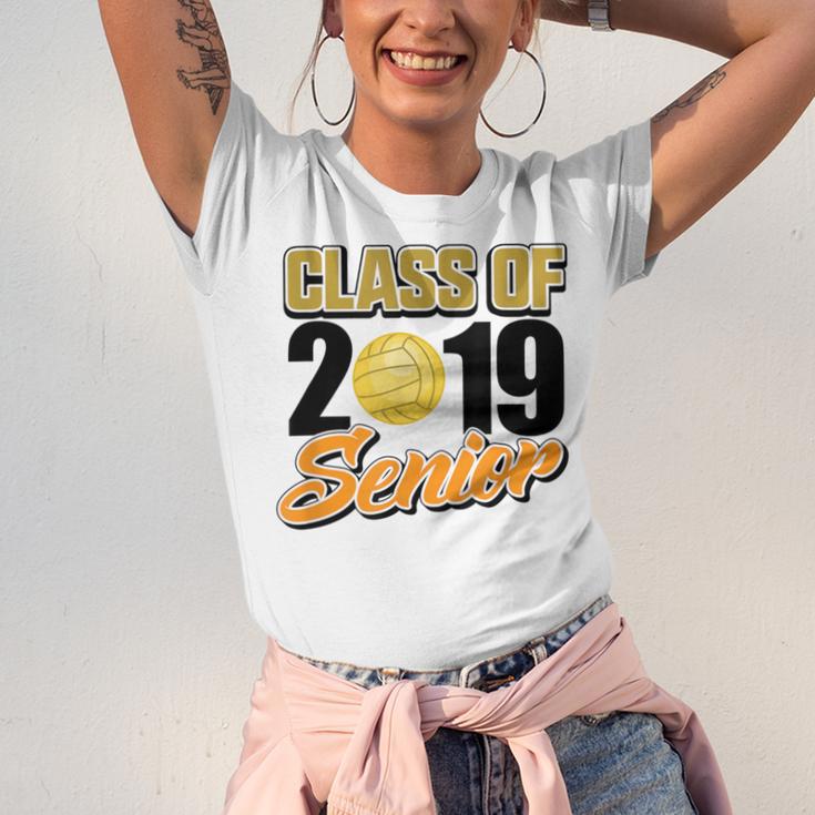 Senior Class Of 2019 Tshirt Graduation School Volleyball Unisex Jersey T-Shirt