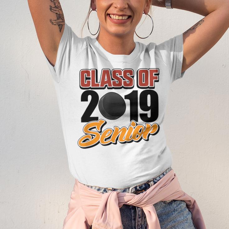 Senior Class Of 2019 Tshirt Graduation Students Hockey Unisex Jersey T-Shirt