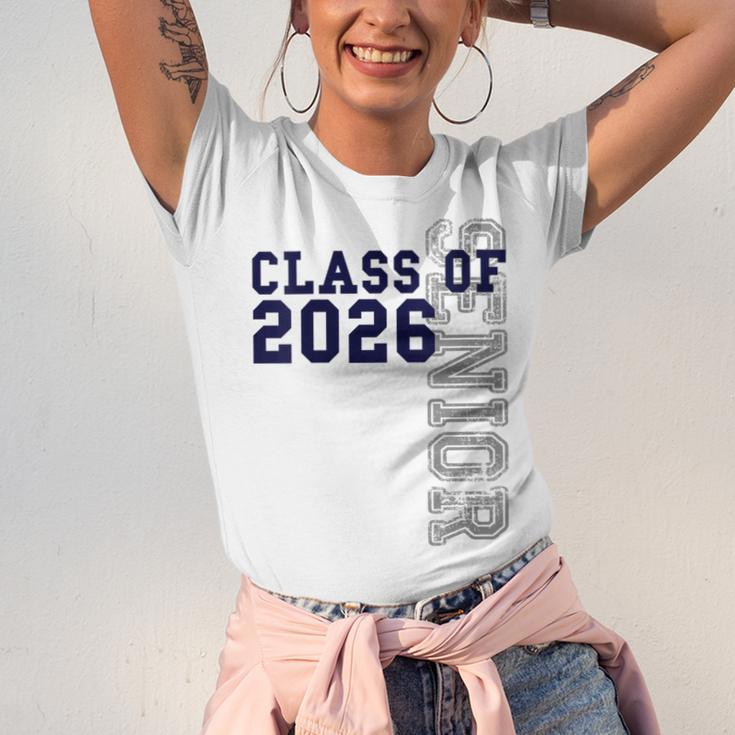Senior Class Of 2026 Graduation Year High School & College Unisex Jersey T-Shirt