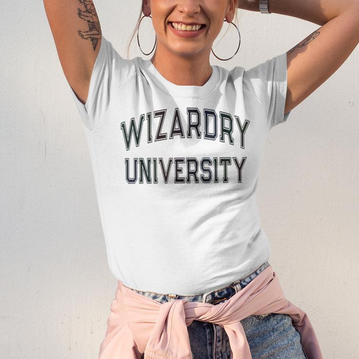 Silly Don'T Call Me WIZARDRY UNIVERSITY Introvert Sarcastic Unisex Jersey T-Shirt