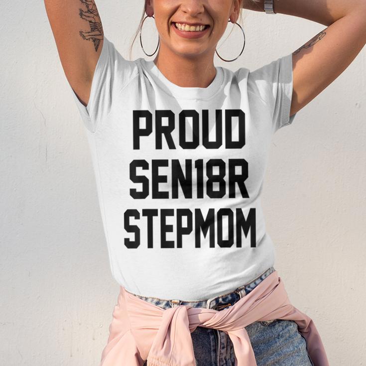 Stepmom Stepmother SEN18R Grad Senior Graduation Party Shirt Unisex Jersey T-Shirt