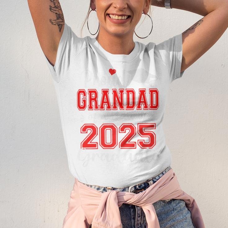 Super Proud Grandad Of 2025 Graduate Graduation Family Premium Unisex Jersey T-Shirt
