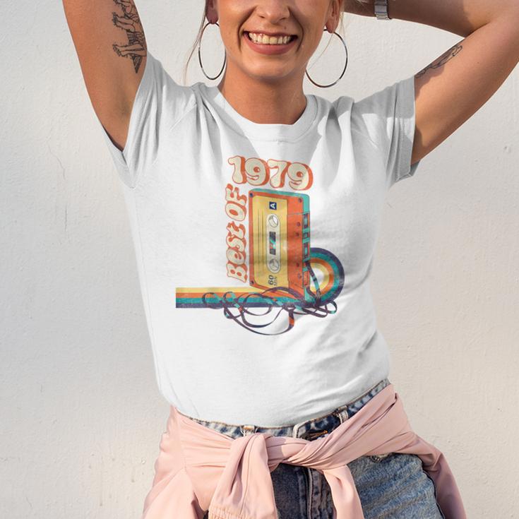 Vintage Best Of 1979 41st Birthday Graduation Cassette Tape Unisex Jersey T-Shirt
