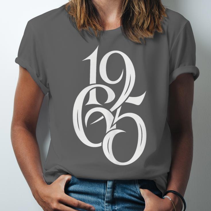 1965 Vintage Retro Birthday Year Nostalgia Unisex Jersey T-Shirt