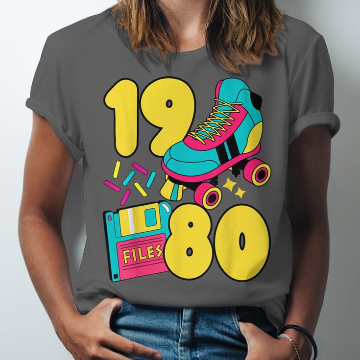 1980 Retro Raised In The 80s Old School Nostalgia Vibes Unisex Jersey T-Shirt 1980 Retro Raised In The 80s Old School Nostalgia Vibes Unisex Jersey T-Shirt