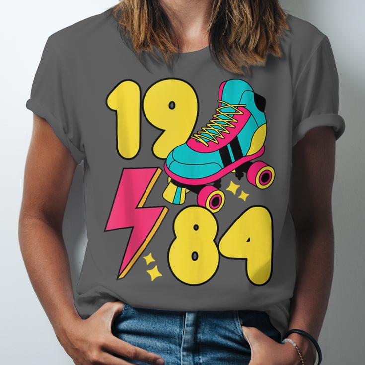1984 Retro Raised In The 80s Old School Nostalgia Vibes Unisex Jersey T-Shirt