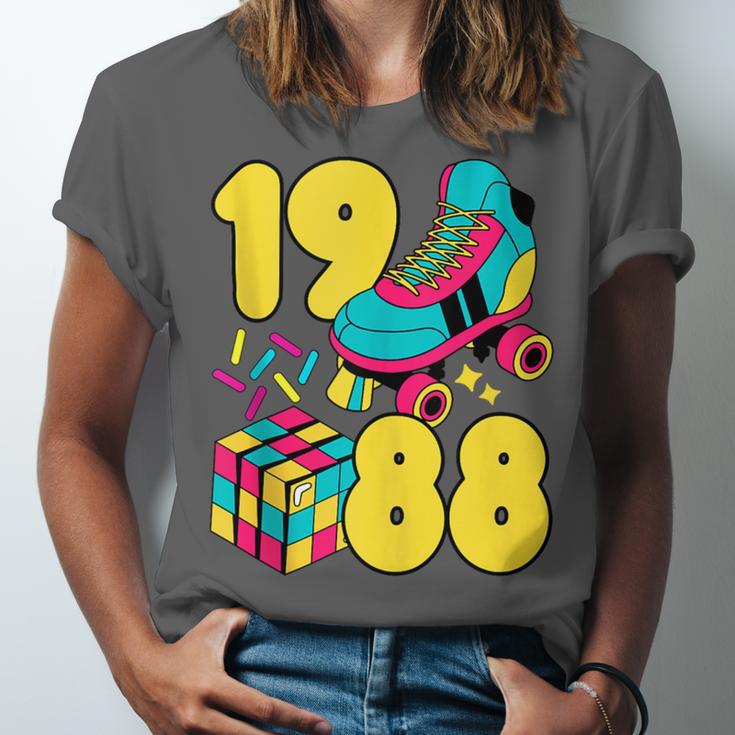 1988 Retro Raised In The 80s Old School Nostalgia Vibes Unisex Jersey T-Shirt 1988 Retro Raised In The 80s Old School Nostalgia Vibes Unisex Jersey T-Shirt