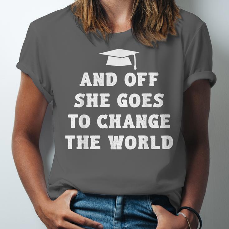 2019 Inspirational Graduation For Her Unisex Jersey T-Shirt