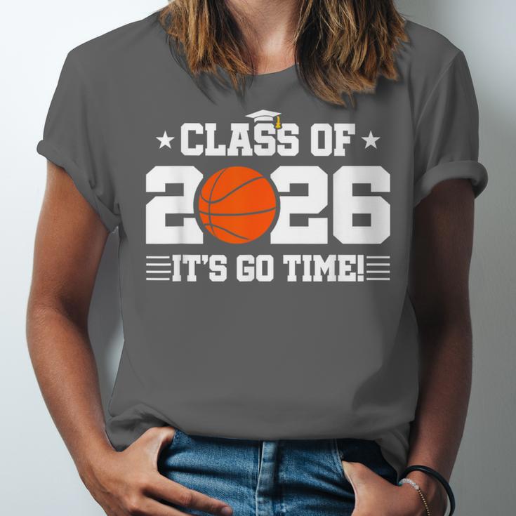 2026 Basketball Player 2026 Graduation Class Of 2026 Unisex Jersey T-Shirt