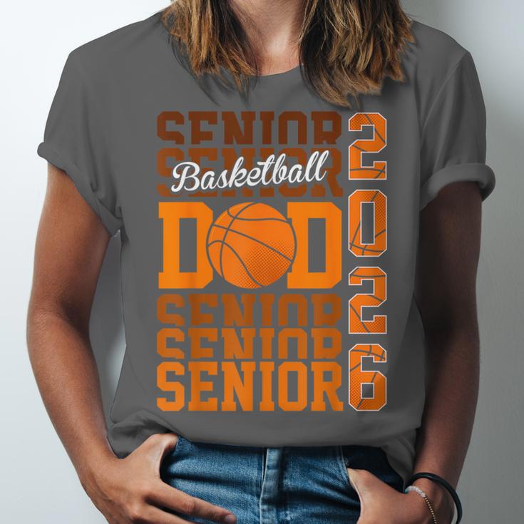 2026 Basketball Senior Dad Graduation Matching Family Unisex Jersey T-Shirt