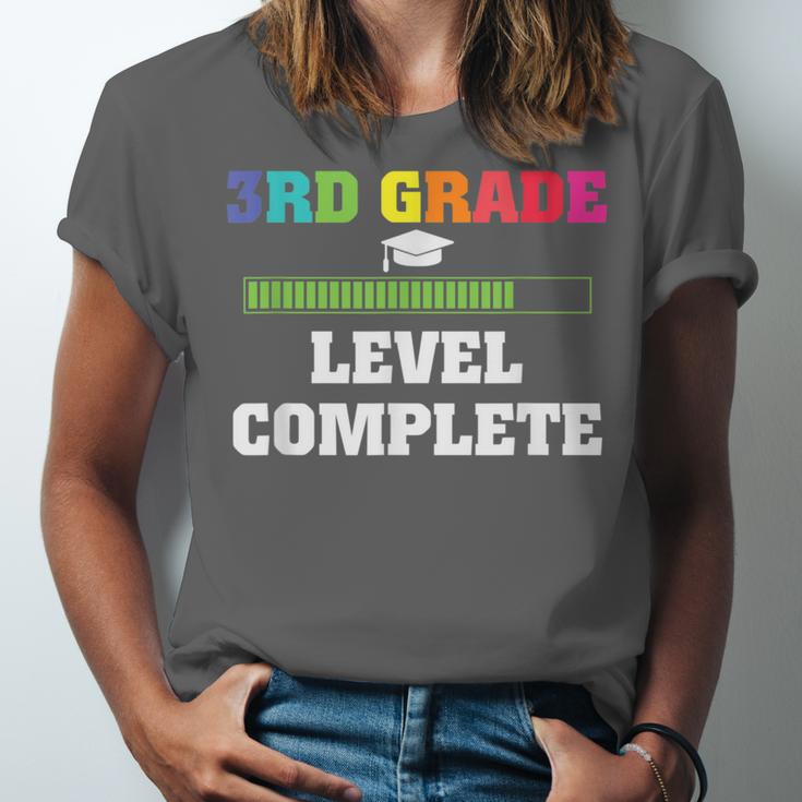3rd Grade Level Complete Third Grade Graduation Unisex Jersey T-Shirt