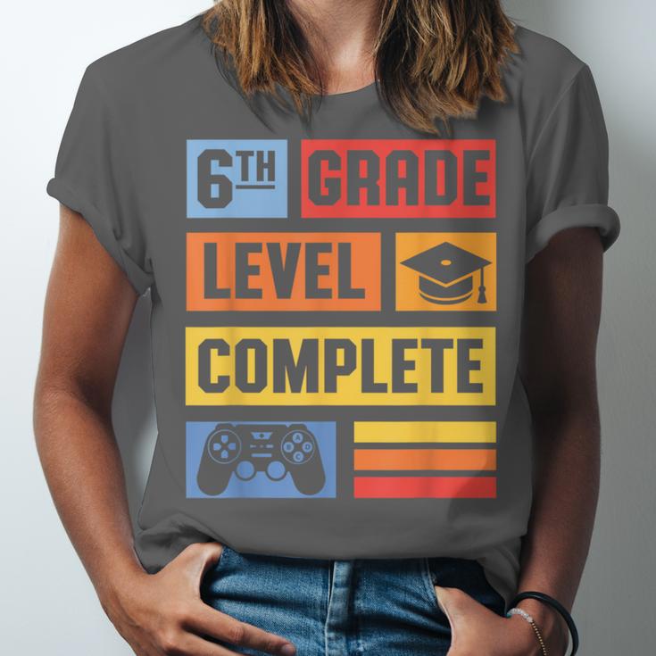 6th Grade Level Complete Shirt Graduation Last Day Of School Unisex Jersey T-Shirt