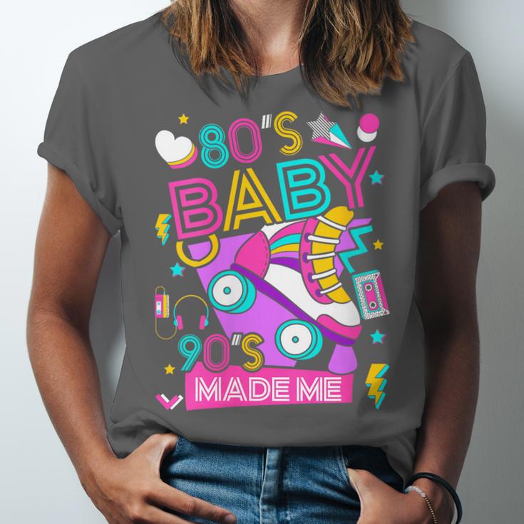 80's Baby 90's Made Me 1980s 1990s Nostalgia Retro Party Unisex Jersey T-Shirt