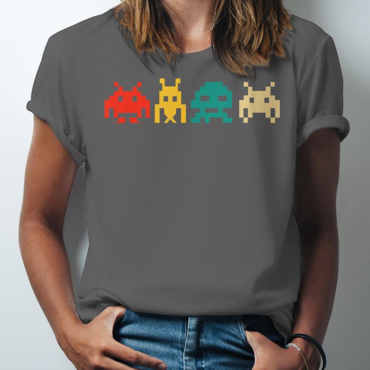 80s Video Game Nostalgia Retro Vintage Arcade Novelty Unisex Jersey T-Shirt