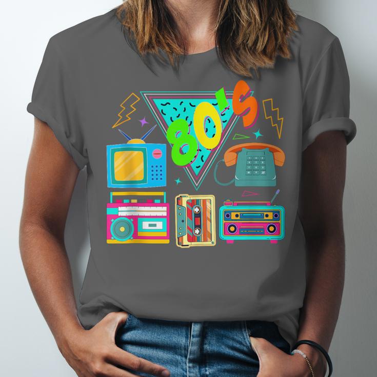 80's Vintage Cassette Tape Nostalgia Mixtape Era 1980s Retro Unisex Jersey T-Shirt