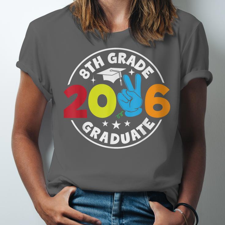 8th Grade 2026 Graduate School Senior Year Graduation Day Unisex Jersey T-Shirt
