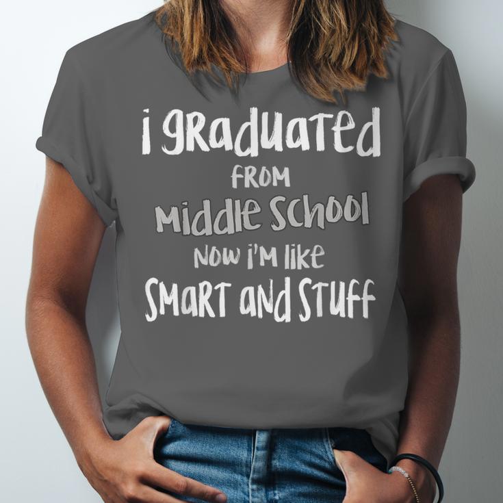 8th Grade Grad Middle School Graduation Junior High Graduate Unisex Jersey T-Shirt