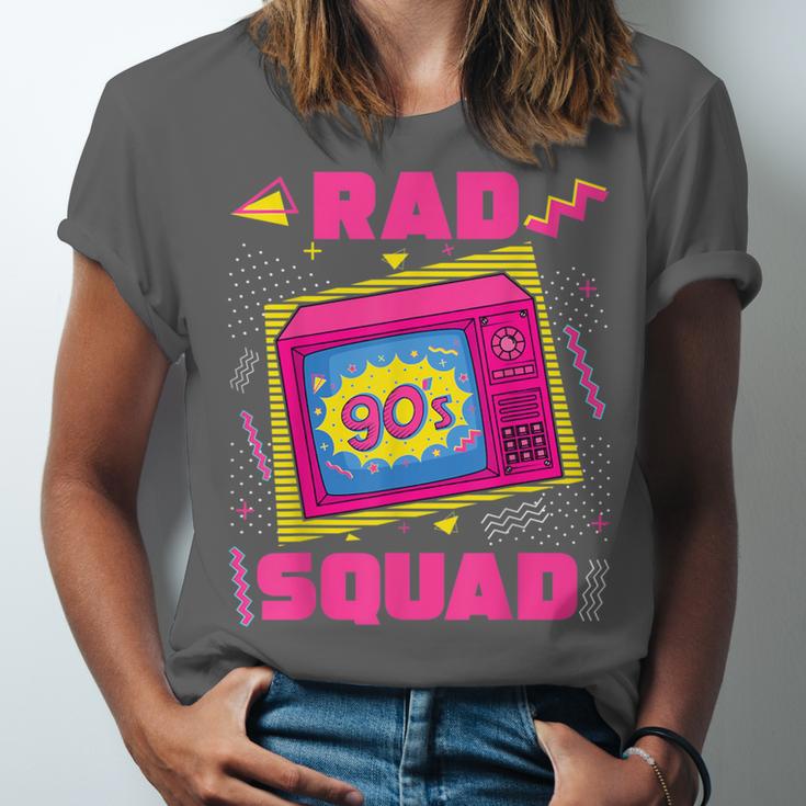 90s Rad Squad Retro Television 90s Aesthetic Nostalgia Unisex Jersey T-Shirt