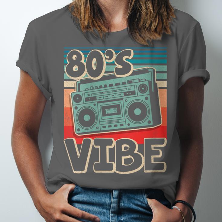 90's Vibe Vintage Style Cassette Tape Nostalgia 1990s Party Unisex Jersey T-Shirt