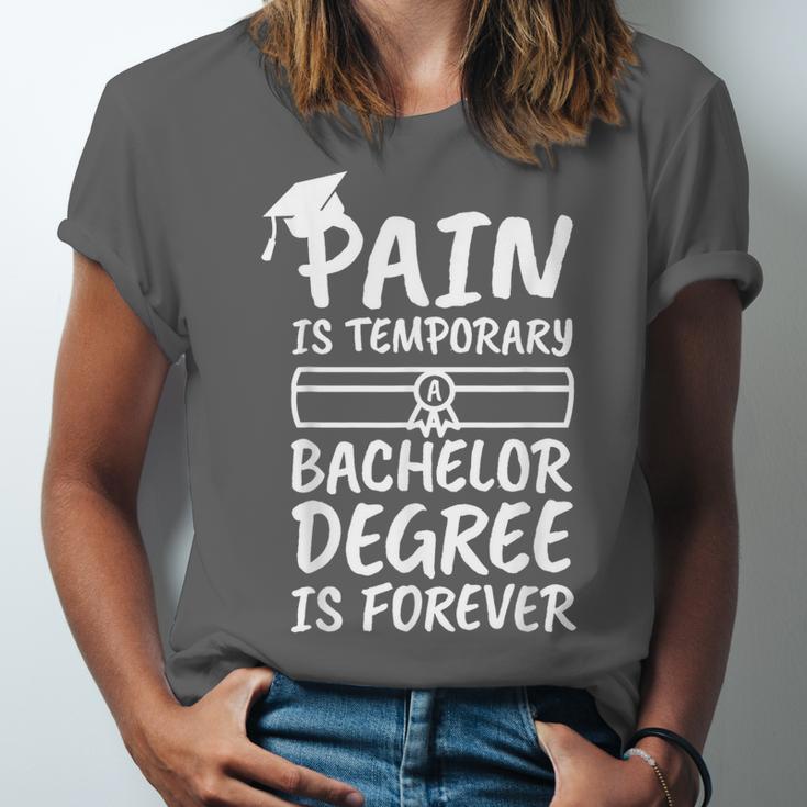 Bachelor Degree Graduation Unisex Jersey T-Shirt