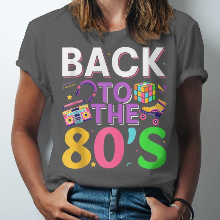 Back To The 80's Mixtape Era Nostalgia Retro 1980 80's Style Unisex Jersey T-Shirt