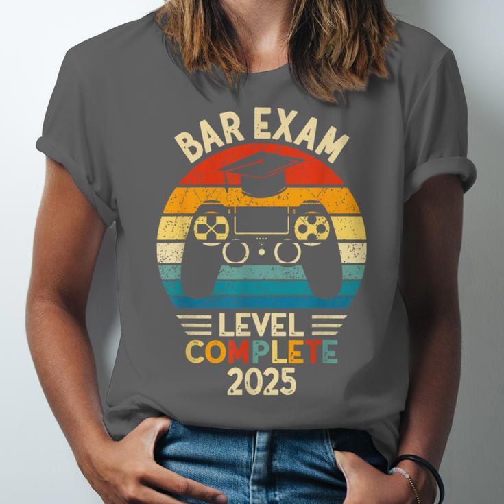 Bar Exam Level Complete 2025 Lawyer Law School Graduation Unisex Jersey T-Shirt