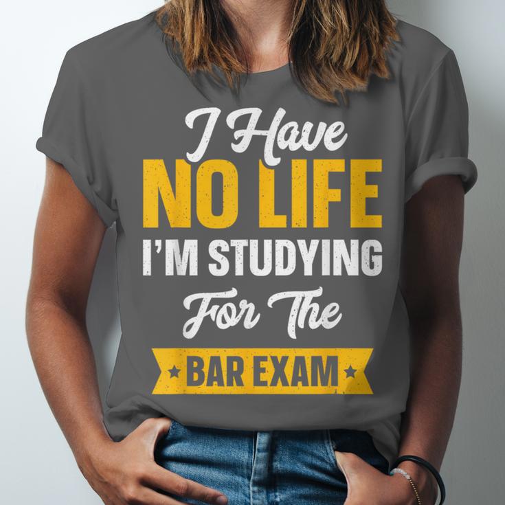 Bar Exam Shirt Law School Graduation 2025 Senior Unisex Jersey T-Shirt