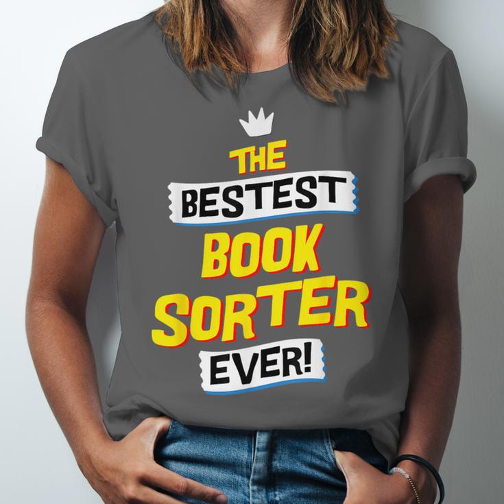 Best Book Sorter Job Occupation Unisex Jersey T-Shirt
