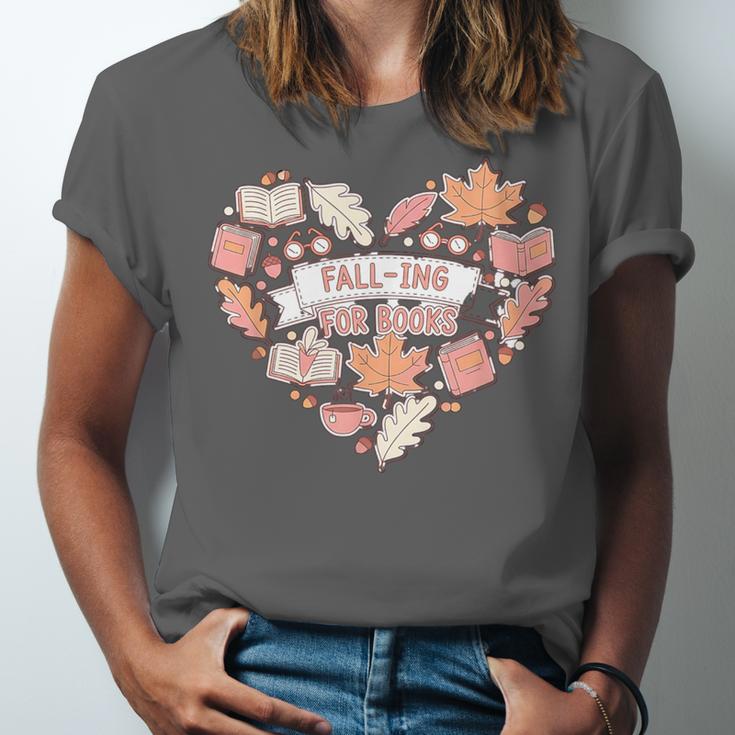 Big Book And Fall Heart Unisex Jersey T-Shirt Big Book And Fall Heart Unisex Jersey T-Shirt