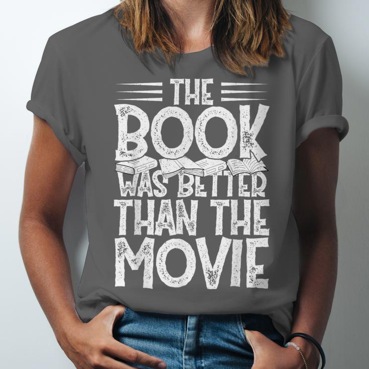 The Book Was Better Than The Movie Unisex Jersey T-Shirt