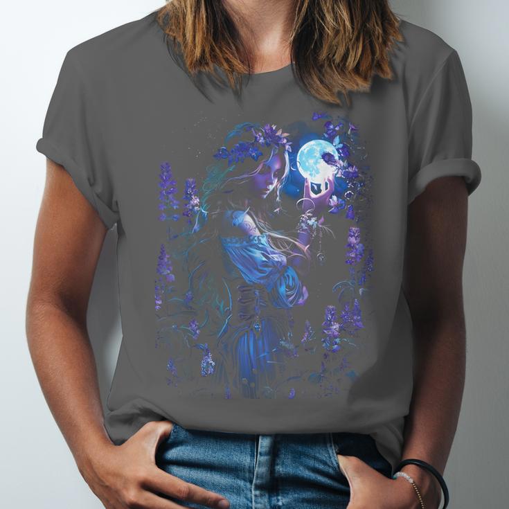 Book Fantasy Art Beautiful Elf Princess Fairy Unisex Jersey T-Shirt