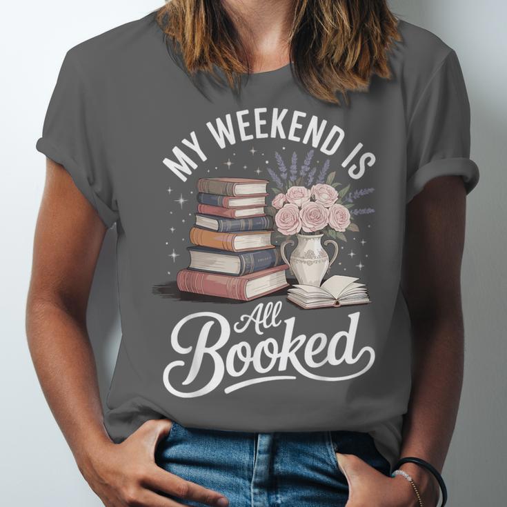 My Weekend Is All Booked Unisex Jersey T-Shirt
