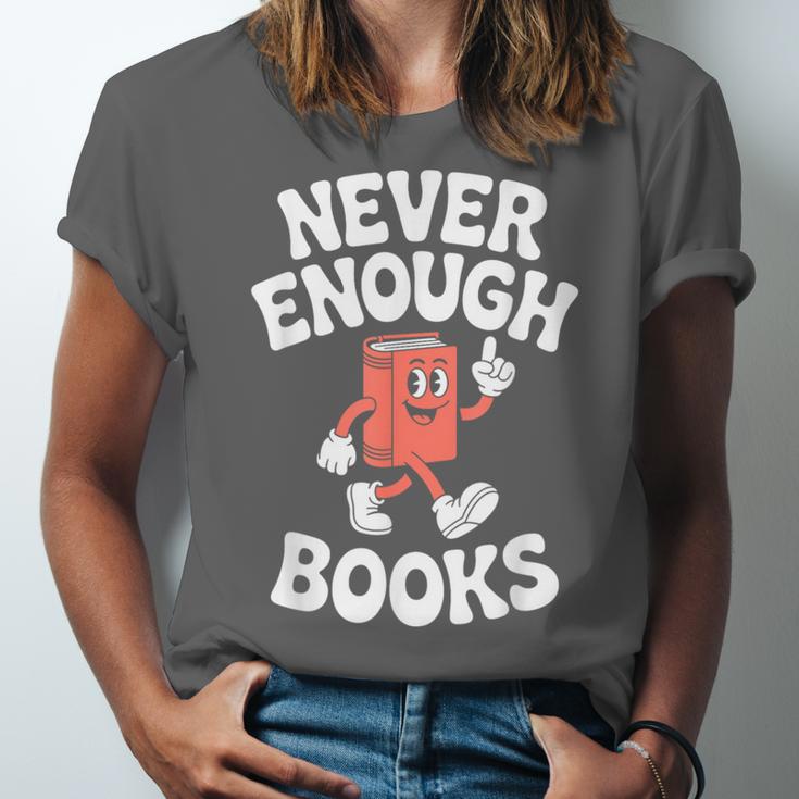 Books Or Book Reading Retro Unisex Jersey T-Shirt