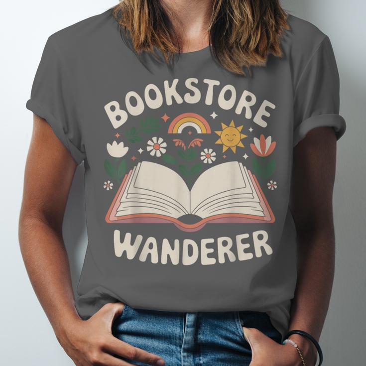 Bookstore Wanderers Retro Women Book Lovers Unisex Jersey T-Shirt Bookstore Wanderers Retro Women Book Lovers Unisex Jersey T-Shirt