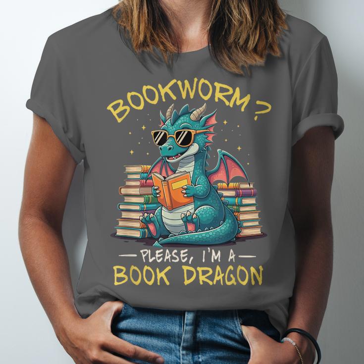Bookworm I'm A Book Dragon Reading Books Bookish Book Lover Unisex Jersey T-Shirt Bookworm I'm A Book Dragon Reading Books Bookish Book Lover Unisex Jersey T-Shirt