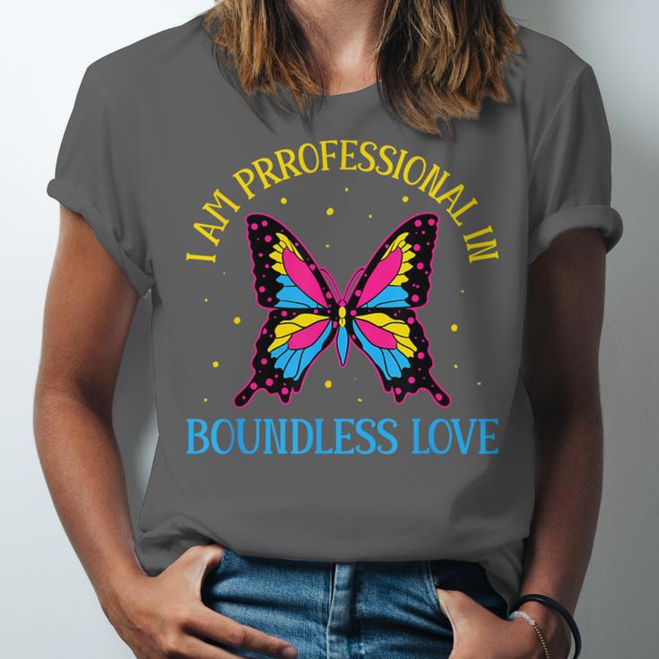 Boundless Love Pan Pride Pansexual Introvert Omnisexuality Unisex Jersey T-Shirt Boundless Love Pan Pride Pansexual Introvert Omnisexuality Unisex Jersey T-Shirt