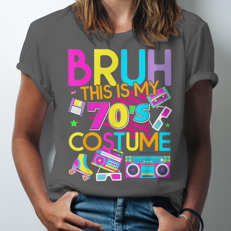 Bruh This Is My 70's Costume Nostalgia Mixtape 1970s Party Unisex Jersey T-Shirt Bruh This Is My 70's Costume Nostalgia Mixtape 1970s Party Unisex Jersey T-Shirt