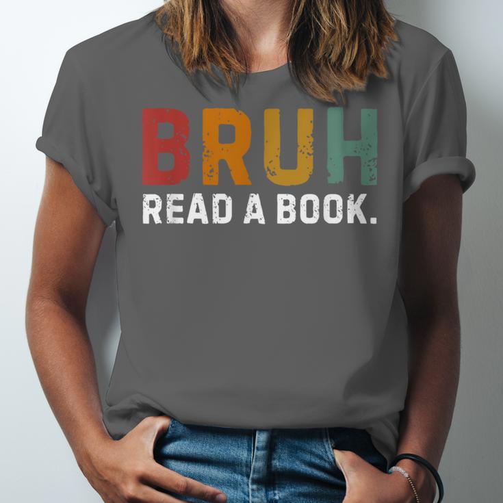 Bruh Read a Book Unisex Jersey T-Shirt