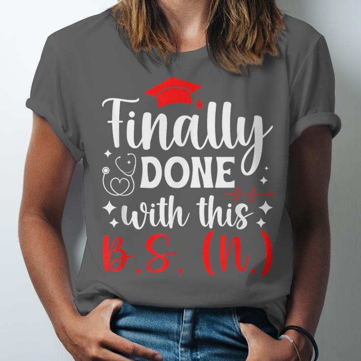 BSN Bachelor Of Science In Nursing Graduation Unisex Jersey T-Shirt