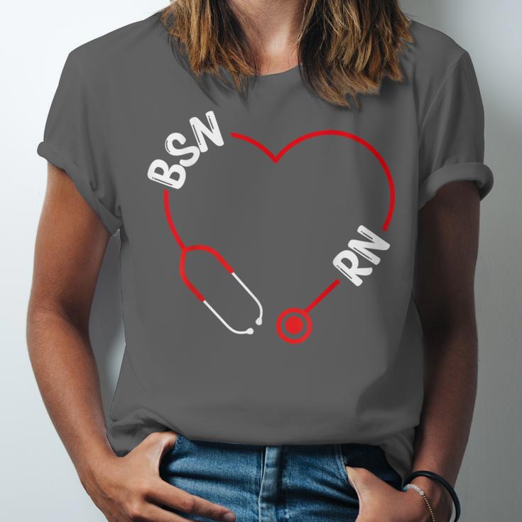 BSN RN Nurse Graduation Nursing Essentials BSN Nurses Unisex Jersey T-Shirt