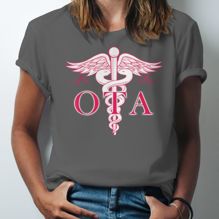 Caduceus Shirt Occupational Therapist Assistant Graduation Unisex Jersey T-Shirt