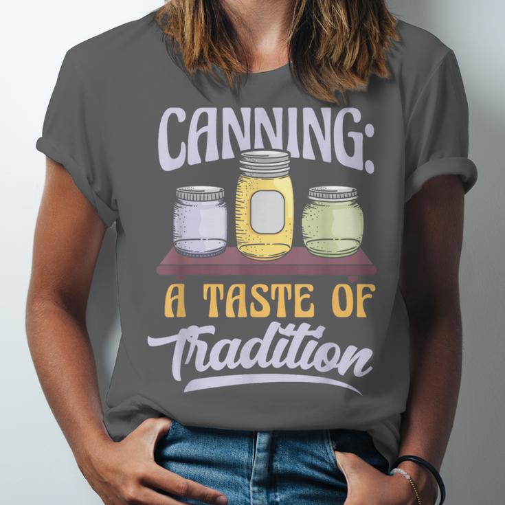 Canning A Taste Of Tradition Nostalgia Craft Unisex Jersey T-Shirt