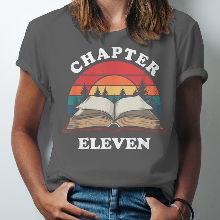 Chapter Eleven Book Reading 11th Birthday 11 Year Old Unisex Jersey T-Shirt