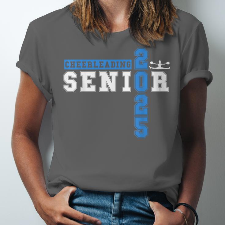 Cheerleading Senior Night Cheer Senior 2025 Graduation 23 Unisex Jersey T-Shirt