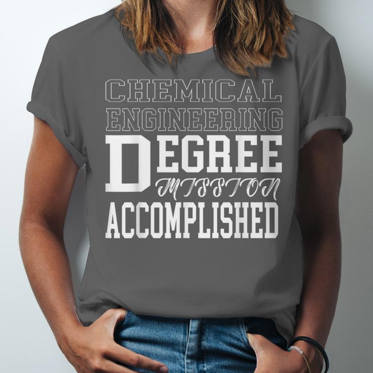 Chemical Engineering Degree College Graduation T-Shirt Unisex Jersey T-Shirt