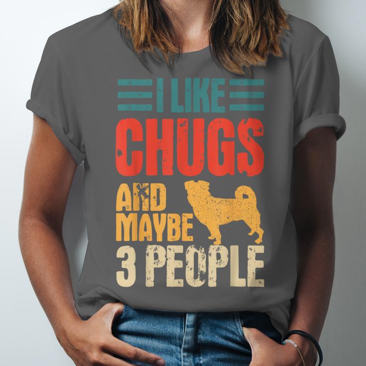 Chug Dog Retro Vintage Pughuahua Owner Fur Parent Introvert Unisex Jersey T-Shirt Chug Dog Retro Vintage Pughuahua Owner Fur Parent Introvert Unisex Jersey T-Shirt