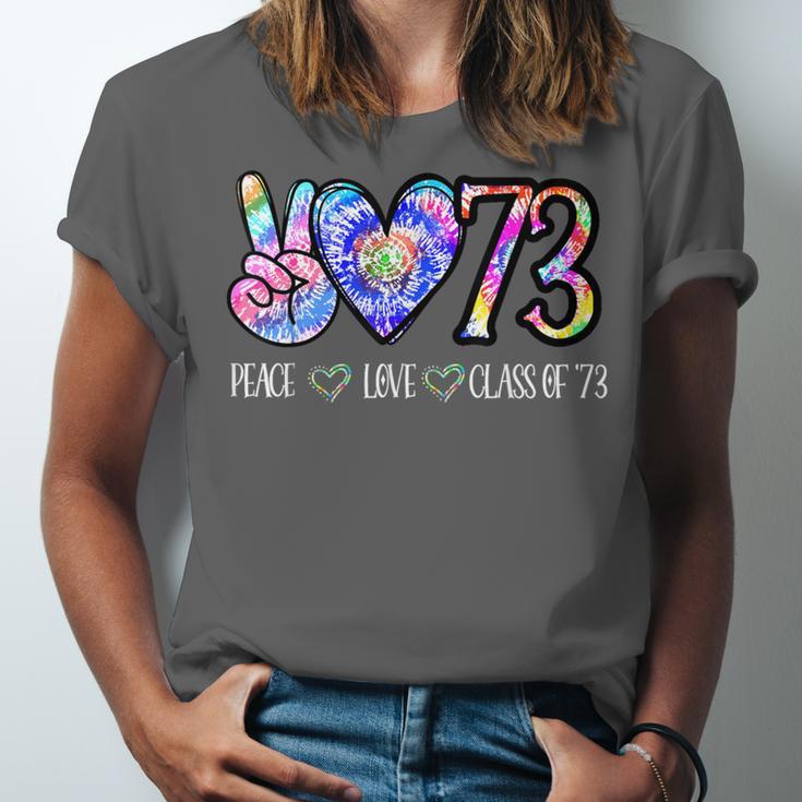Class Of 1973 Tie Dye 50th Class Reunion Senior Graduation Unisex Jersey T-Shirt